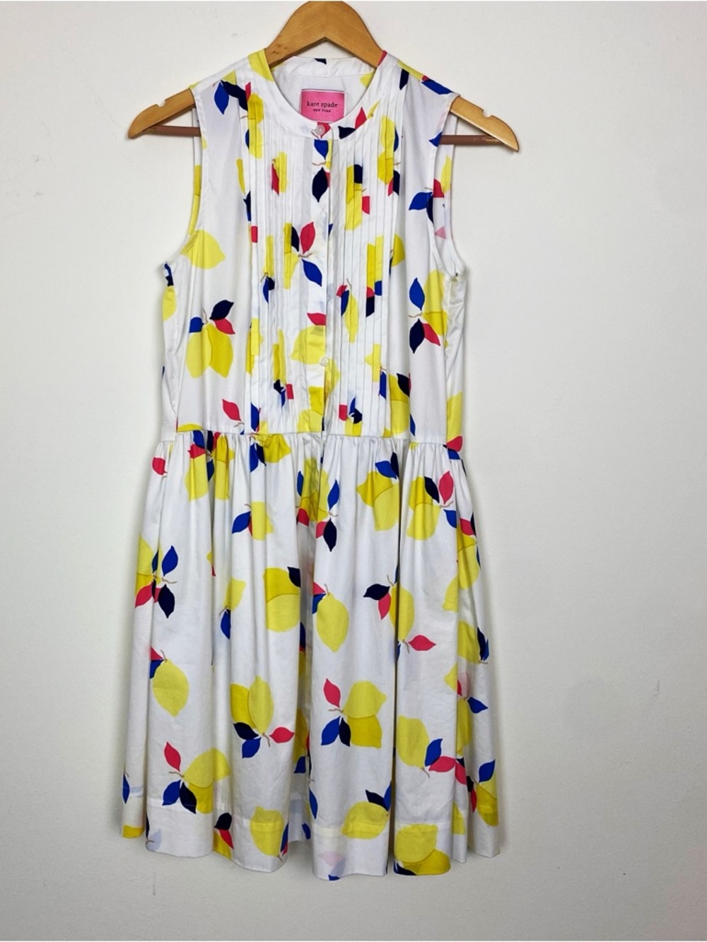 Kate Spade Lemon zest dress Sz S - Picture 2 of 14